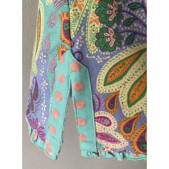 Matilda Jane Girls Floral Print Paisley Dress Colorful Artsy Size 4 Bohemian - Picture 4 of 7